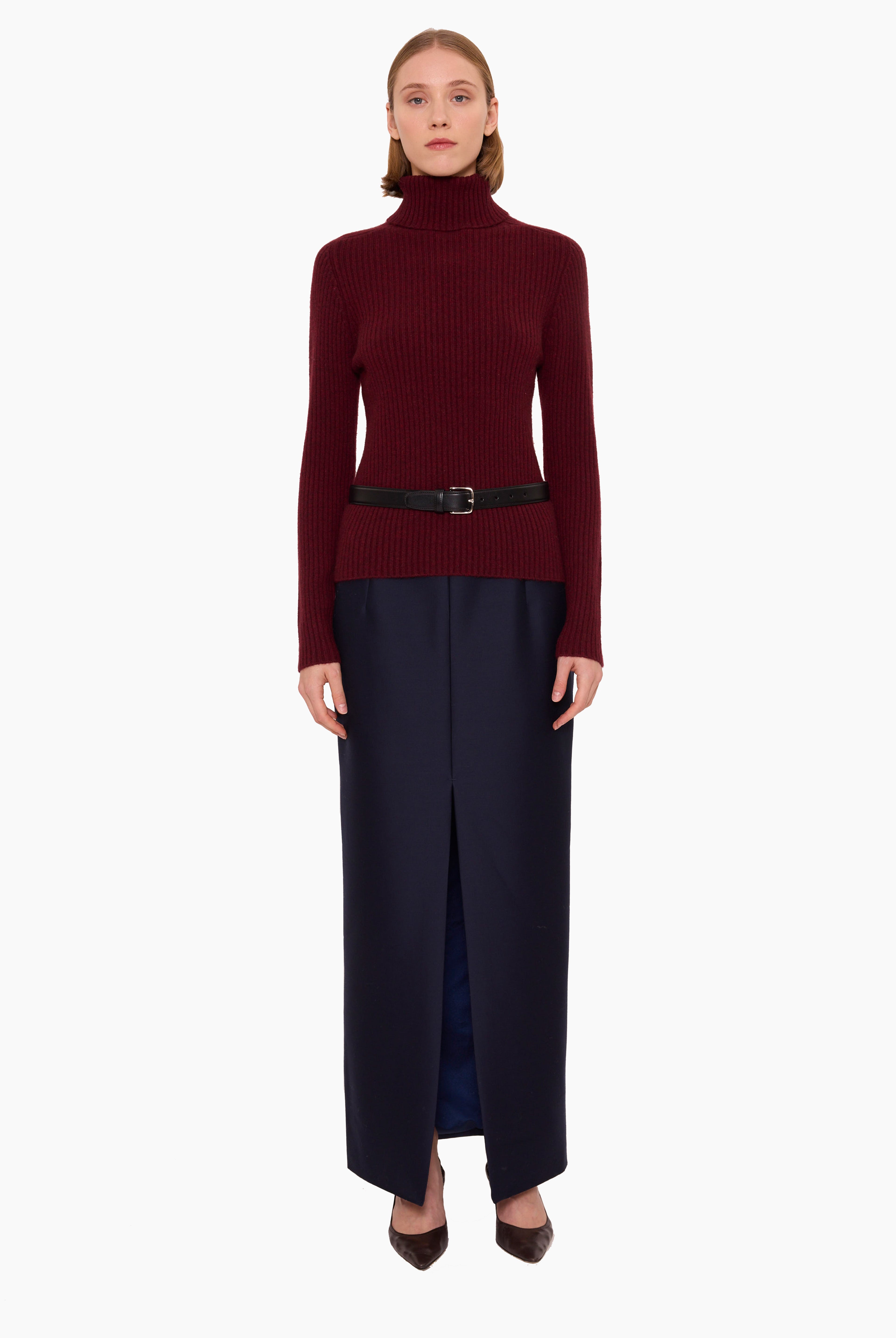 Marley cashmere Sweater - New Burgundy