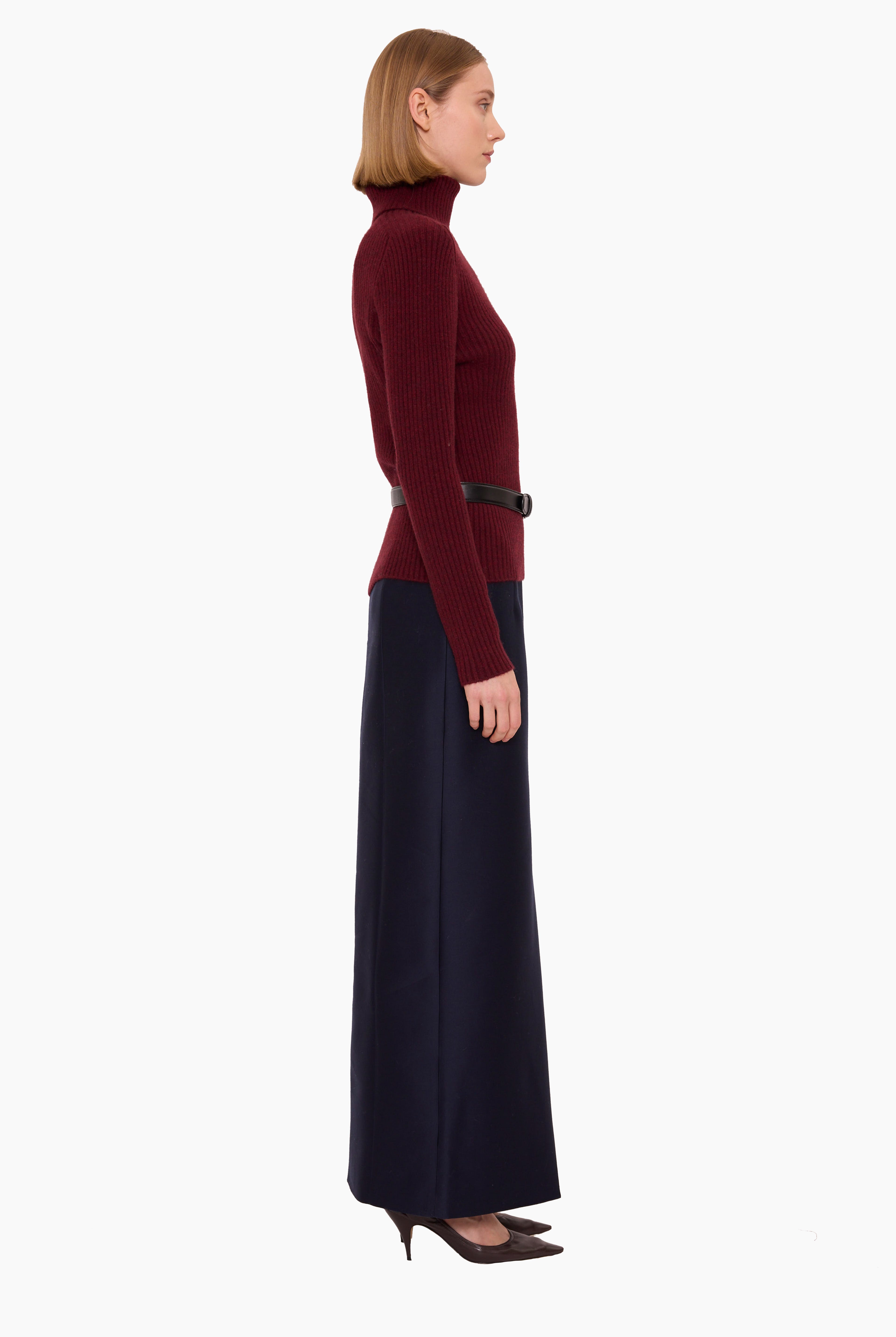 Marley cashmere Sweater - New Burgundy