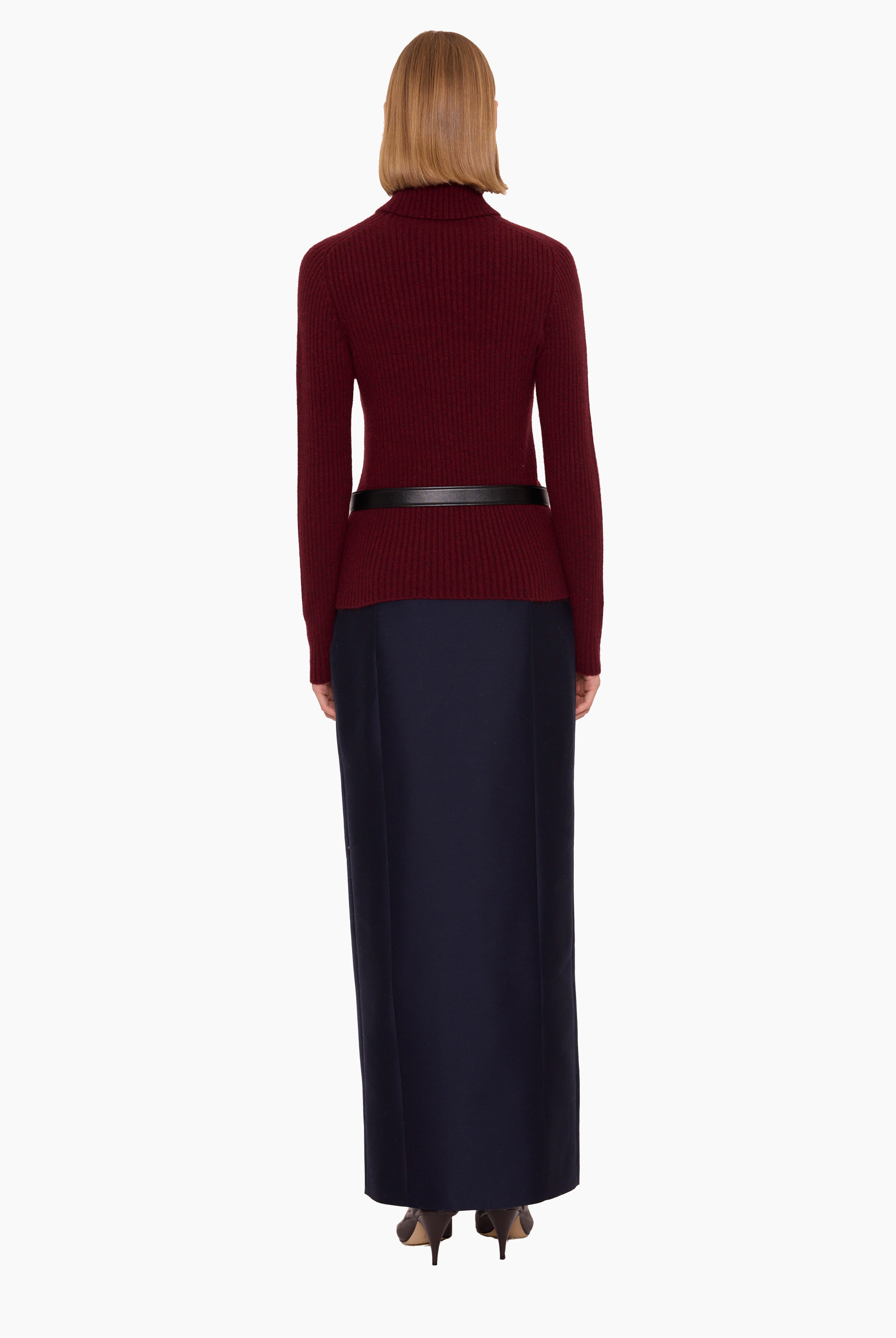 Marley cashmere Sweater - New Burgundy