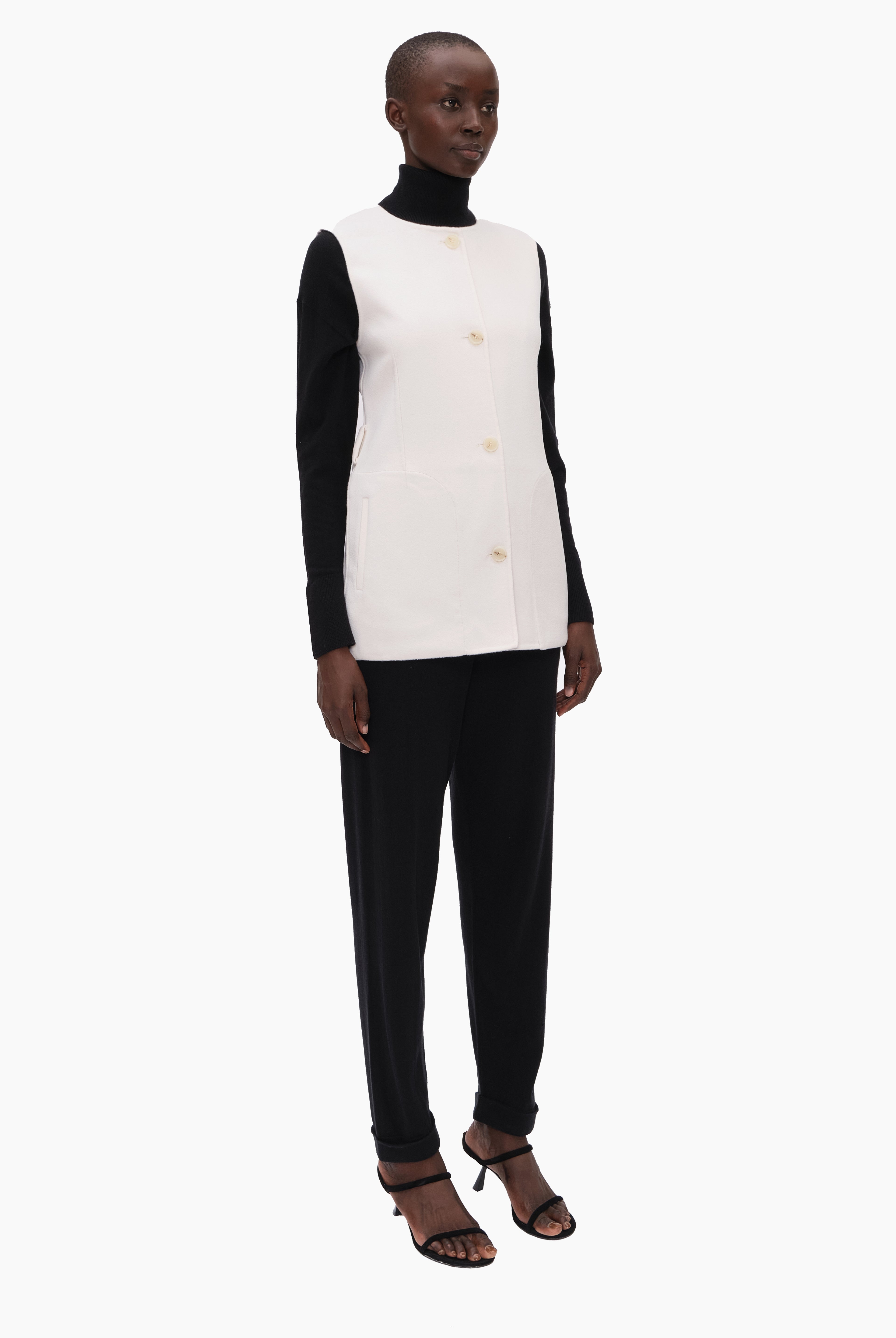 Ocean cashmere Coat - Ivory