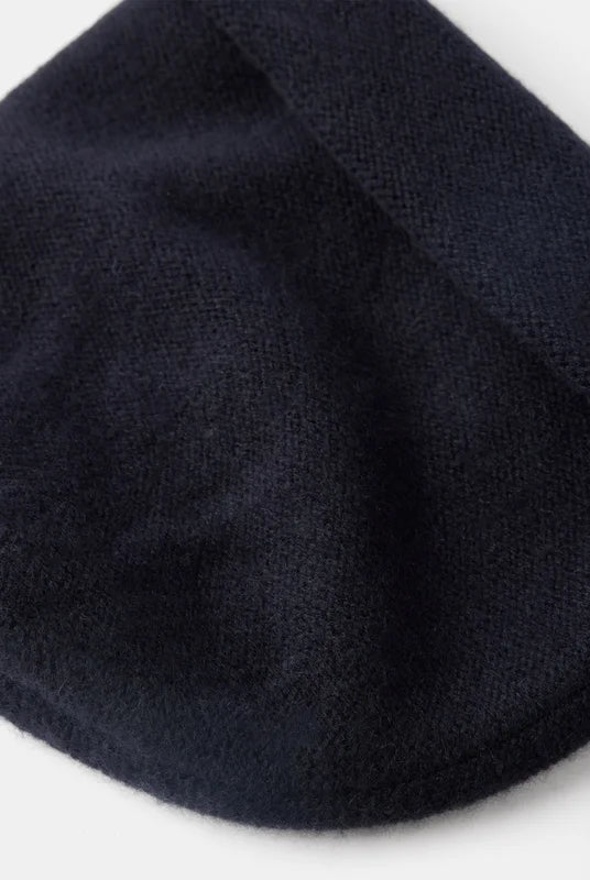 Glen cashmere Hat - Navy