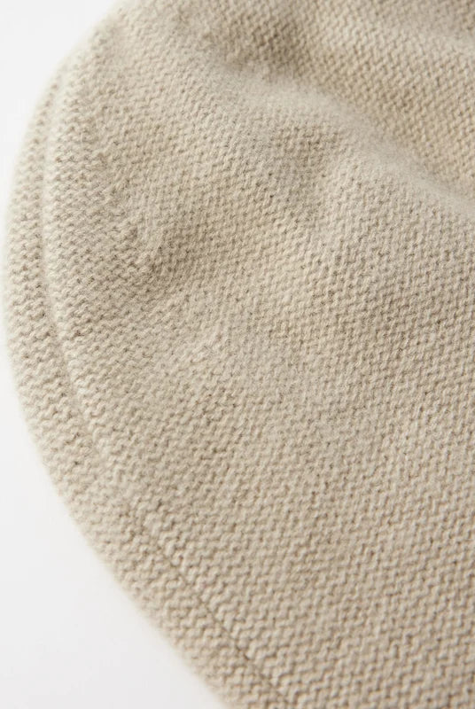 Glen cashmere Hat - Plaza Taupe