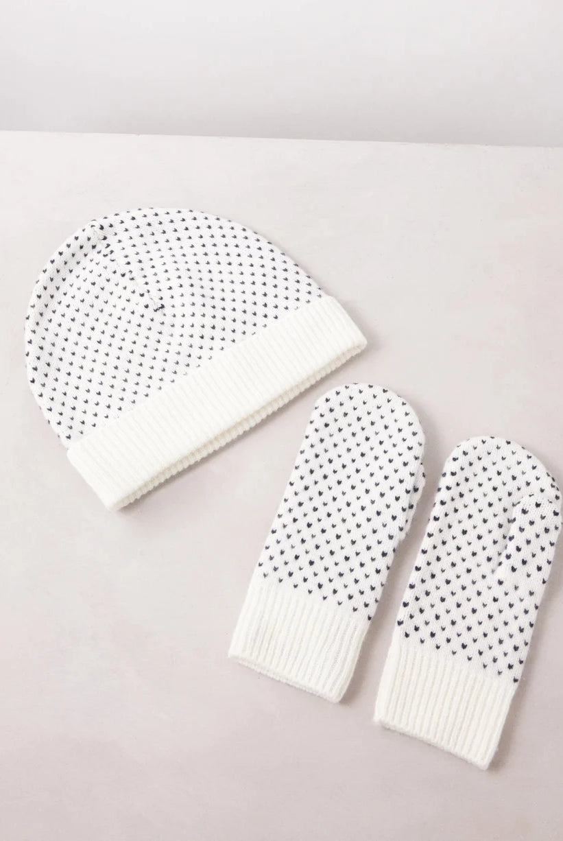 Davis and Engleberg Set - Ivory / Navy
