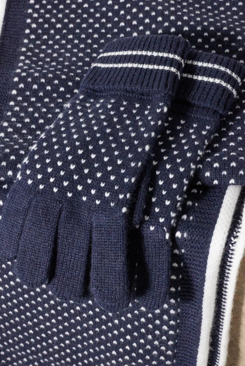Portillo and Carvinia Set - Navy / Ivory