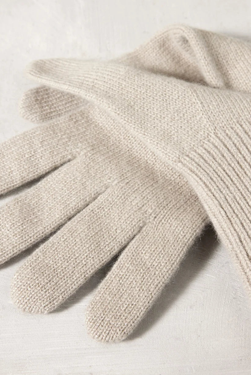 Whitewood cashmere Gloves - Plaza Taupe