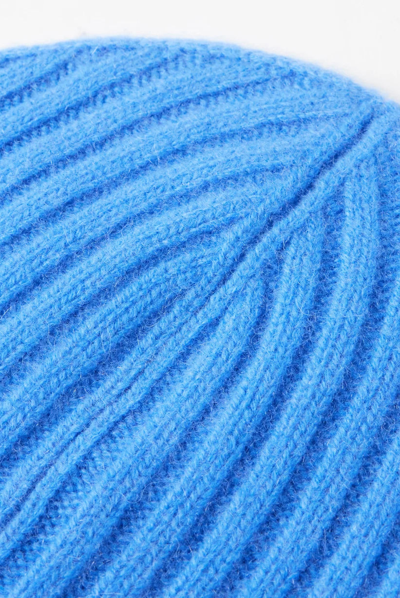 Megan cashmere Hat - Ibiza Blue