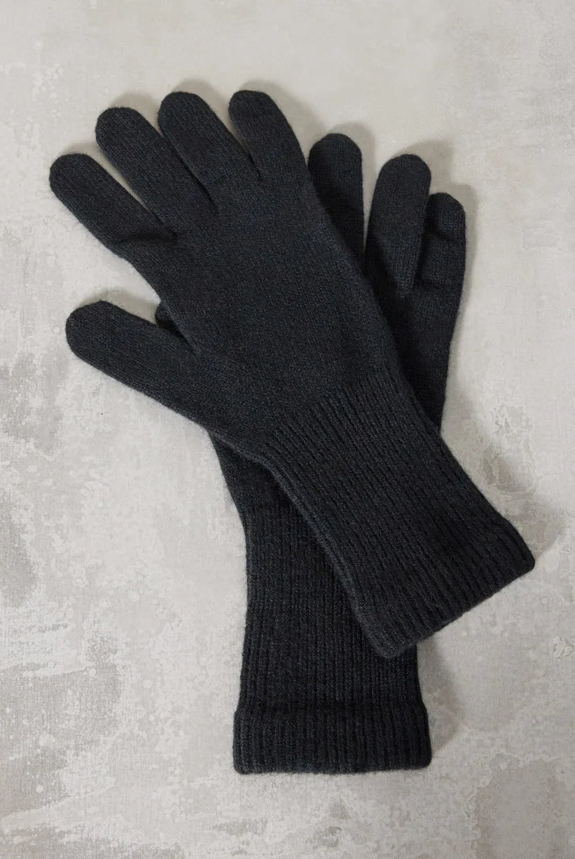 Whitewood cashmere Gloves - Black