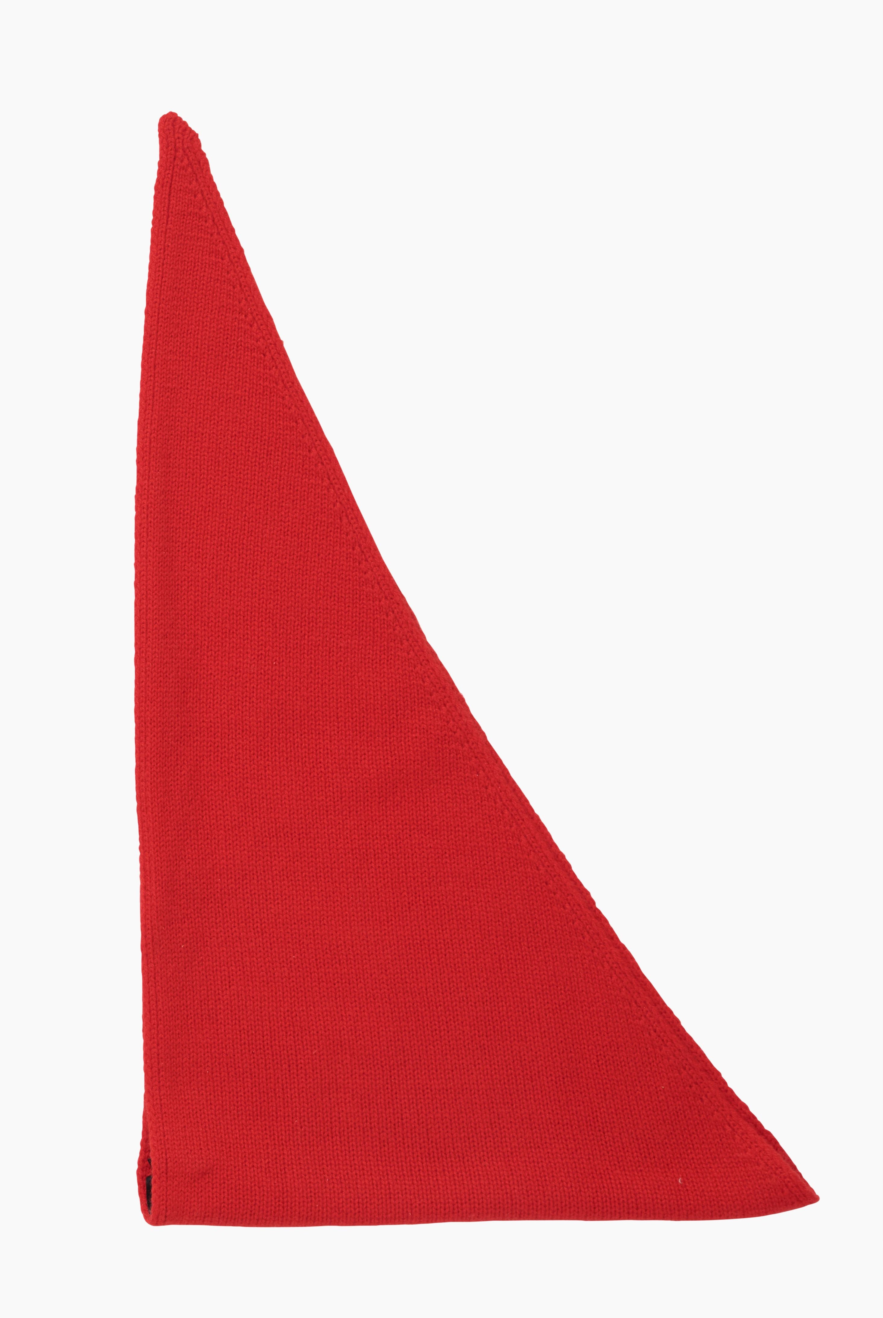 Ezra cashmere Scarf - Lipstick Red