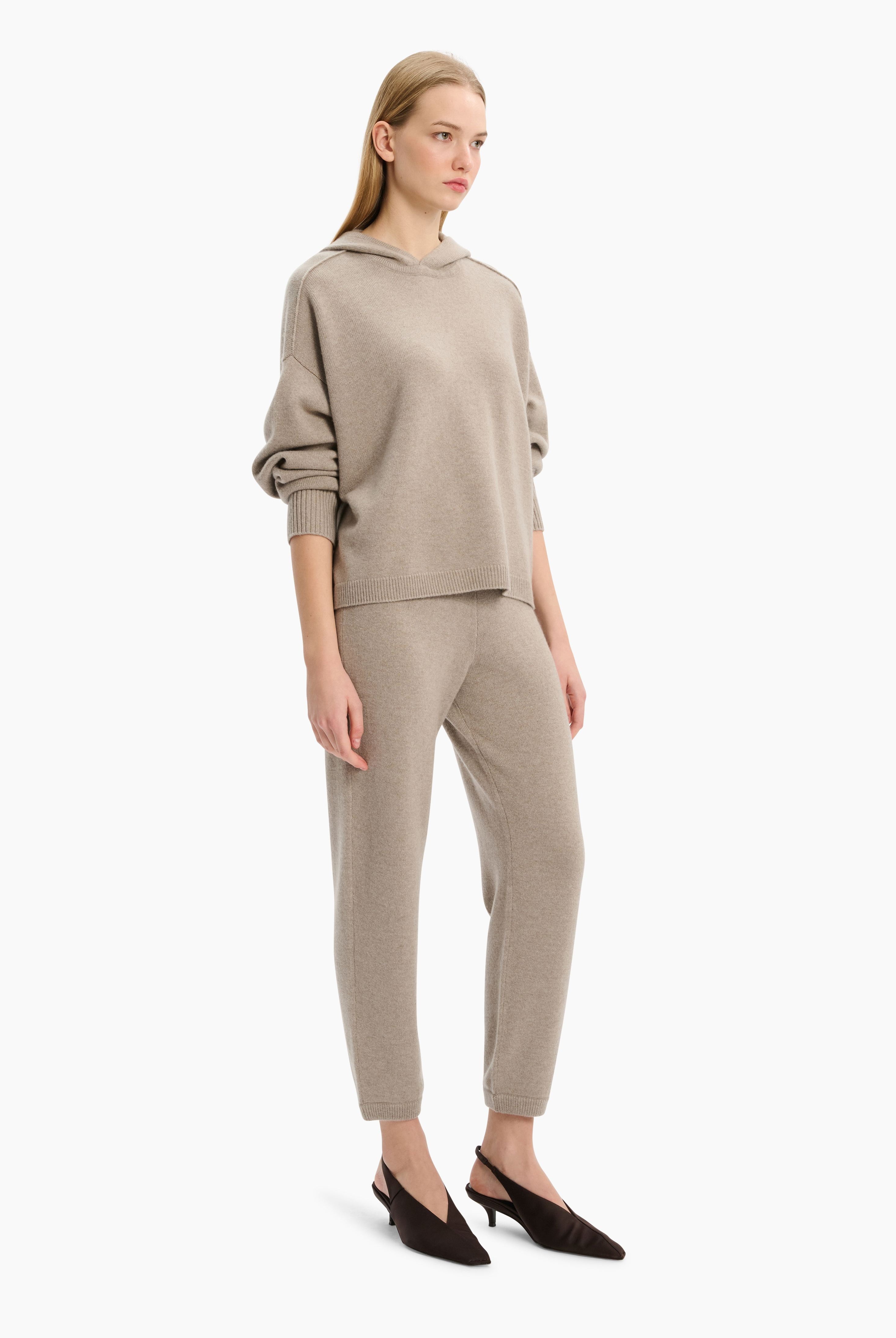 Sarah cashmere Sweater - Beige Melange
