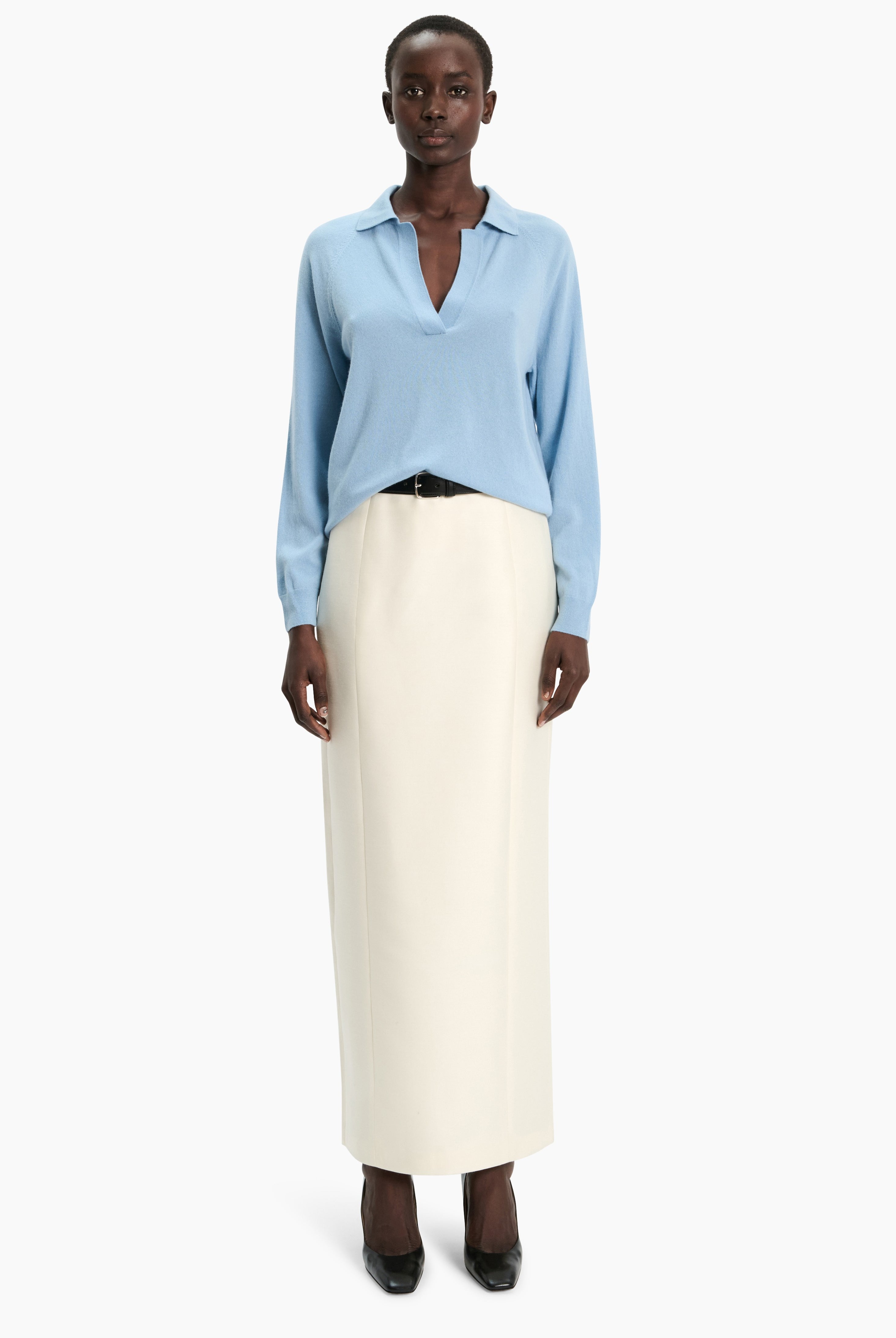 Danni cashmere Sweater - Angel Falls