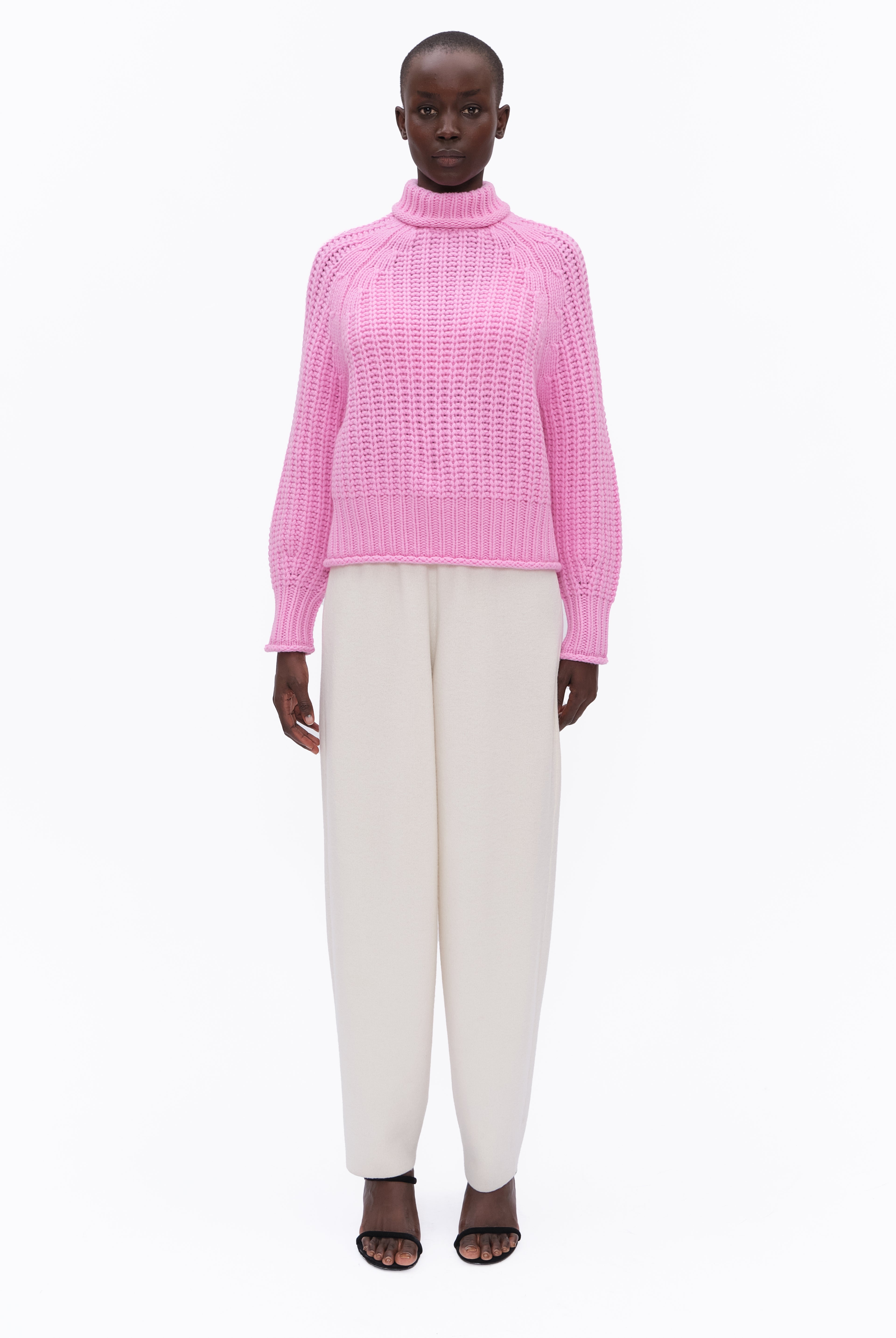 Ellis cashmere Sweater - Candy Floss