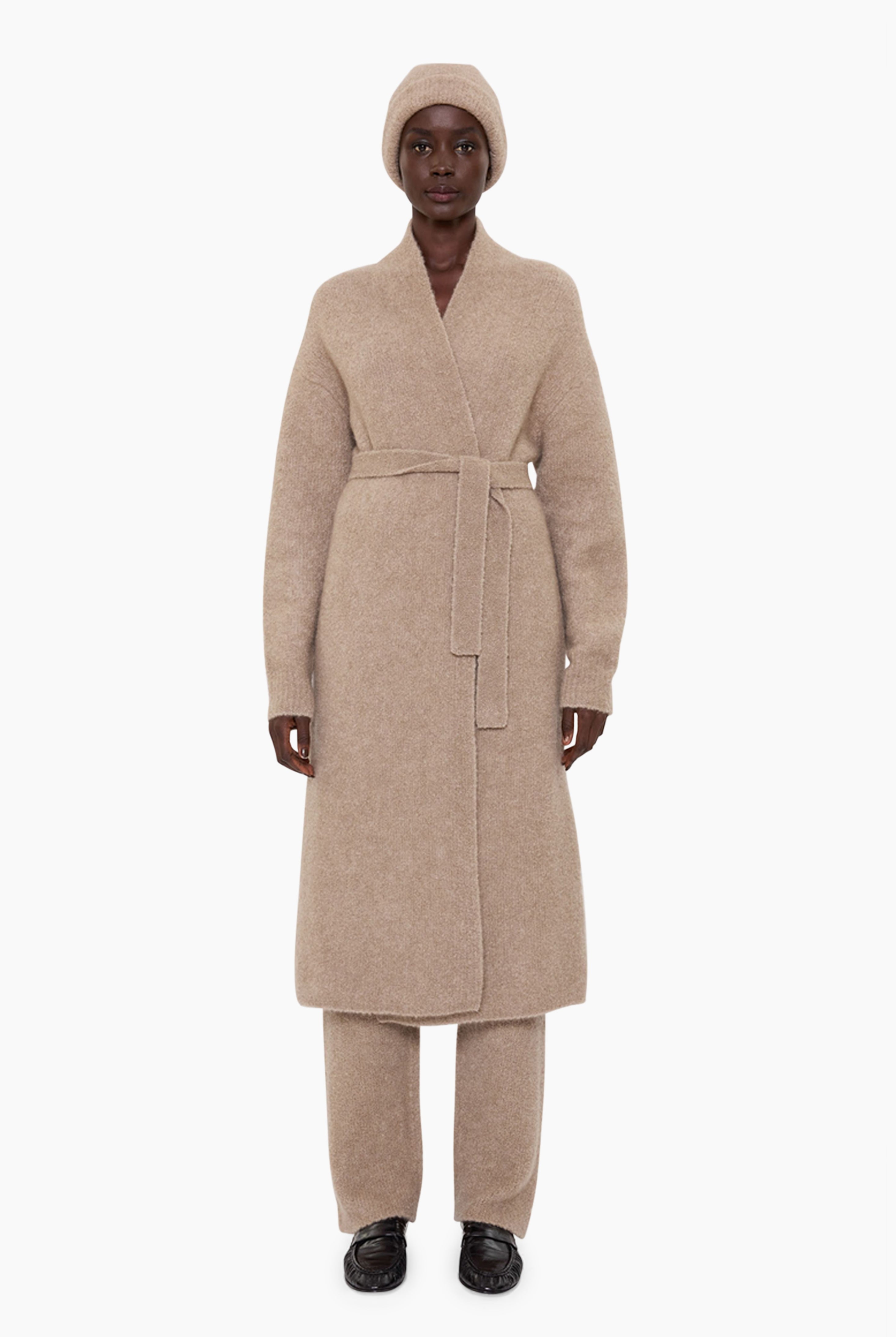 Kennedy cashmere Cardigan - Tengger – front view