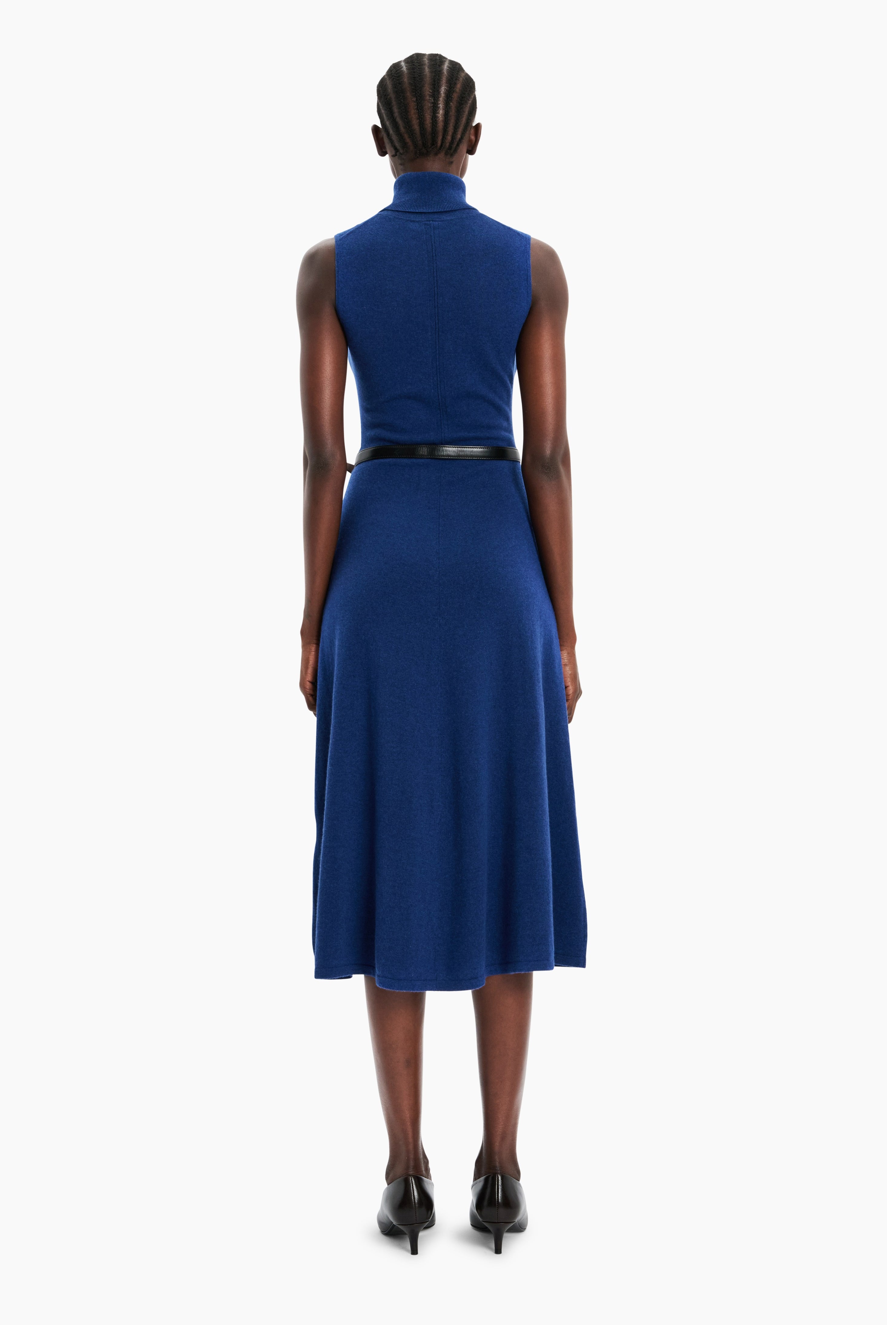 Naima cashmere Dress - Odyssey – back view