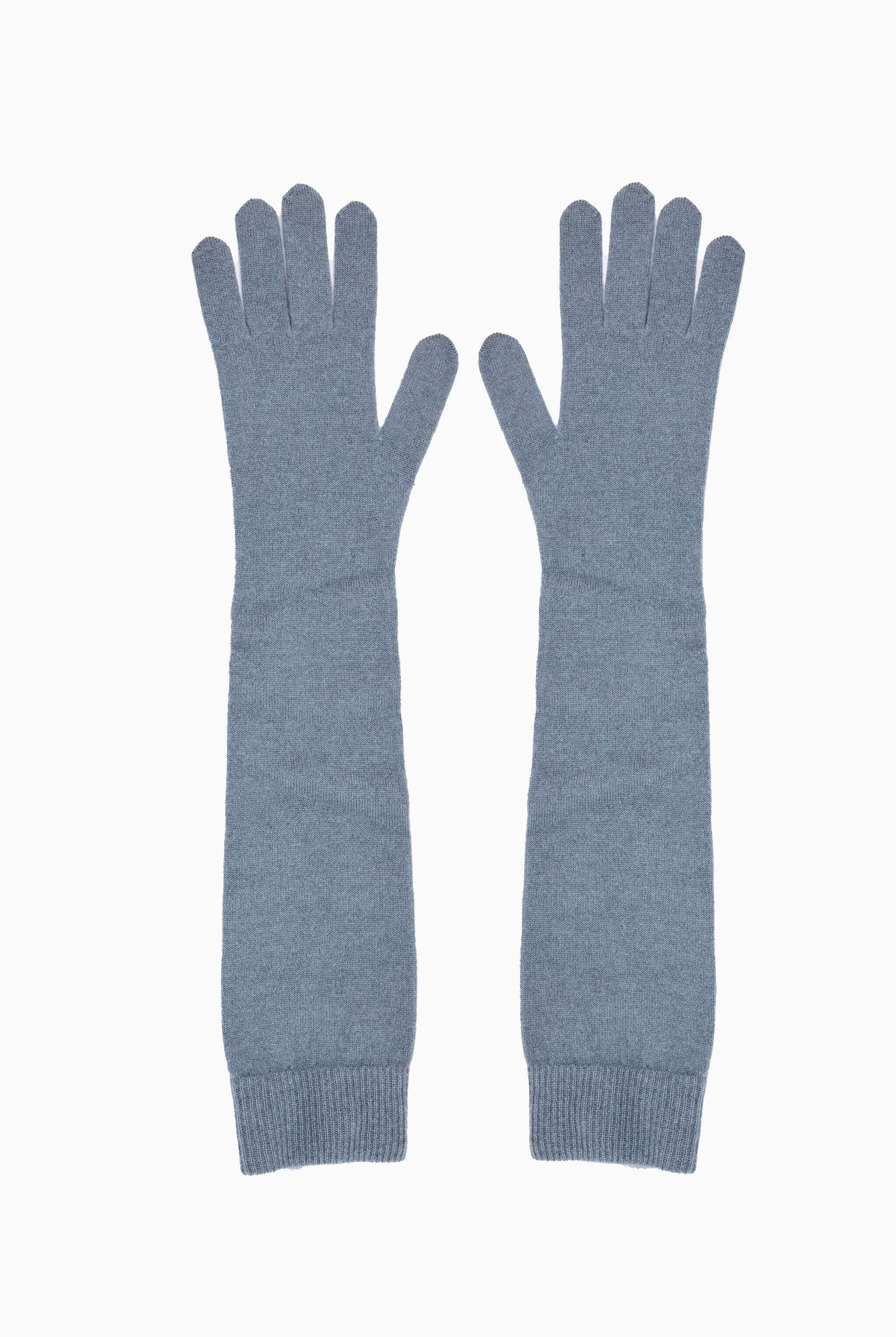 Lulu cashmere Gloves - Sage Green – front view