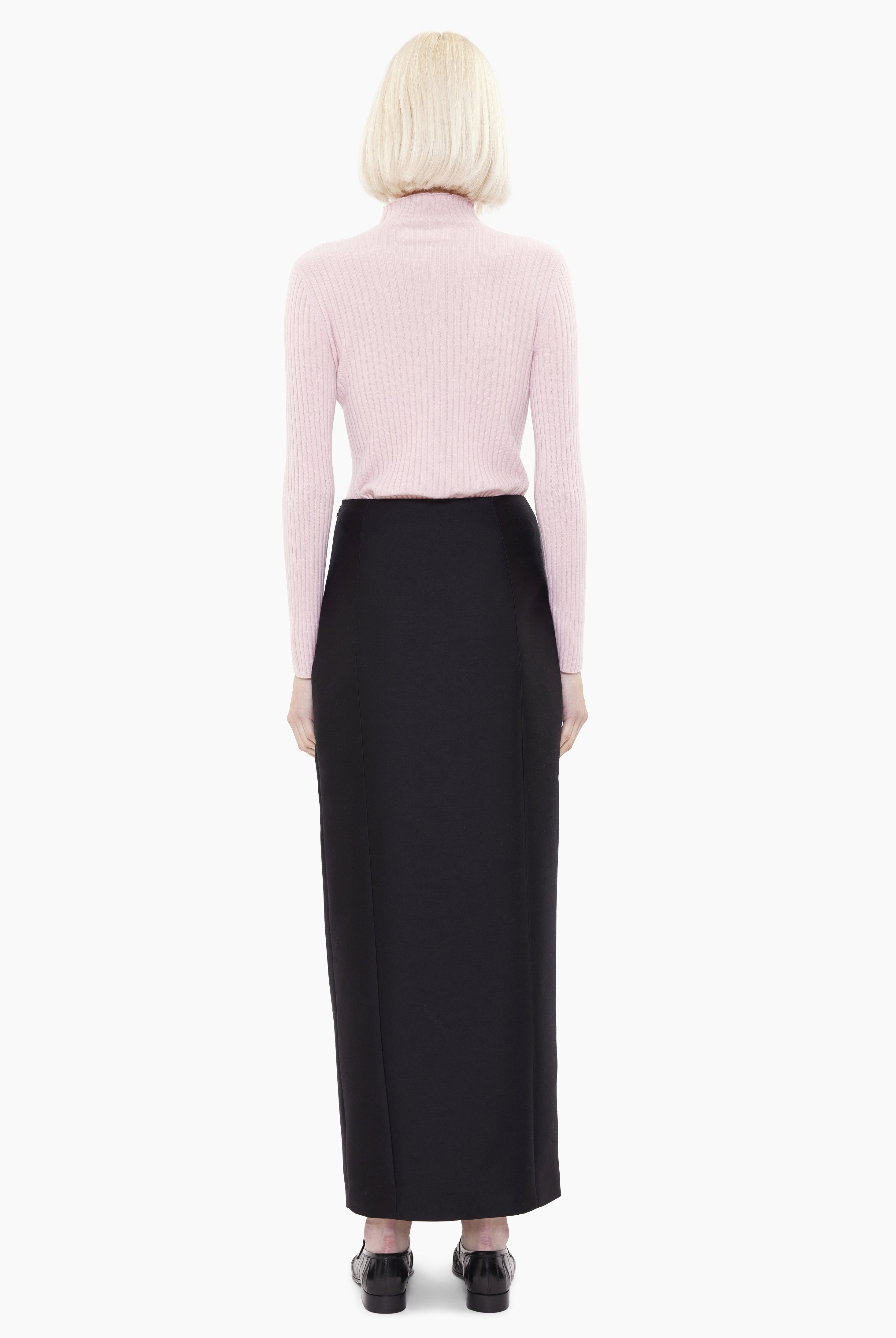 Ariana cashmere Sweater - Ballet Slipper – back view