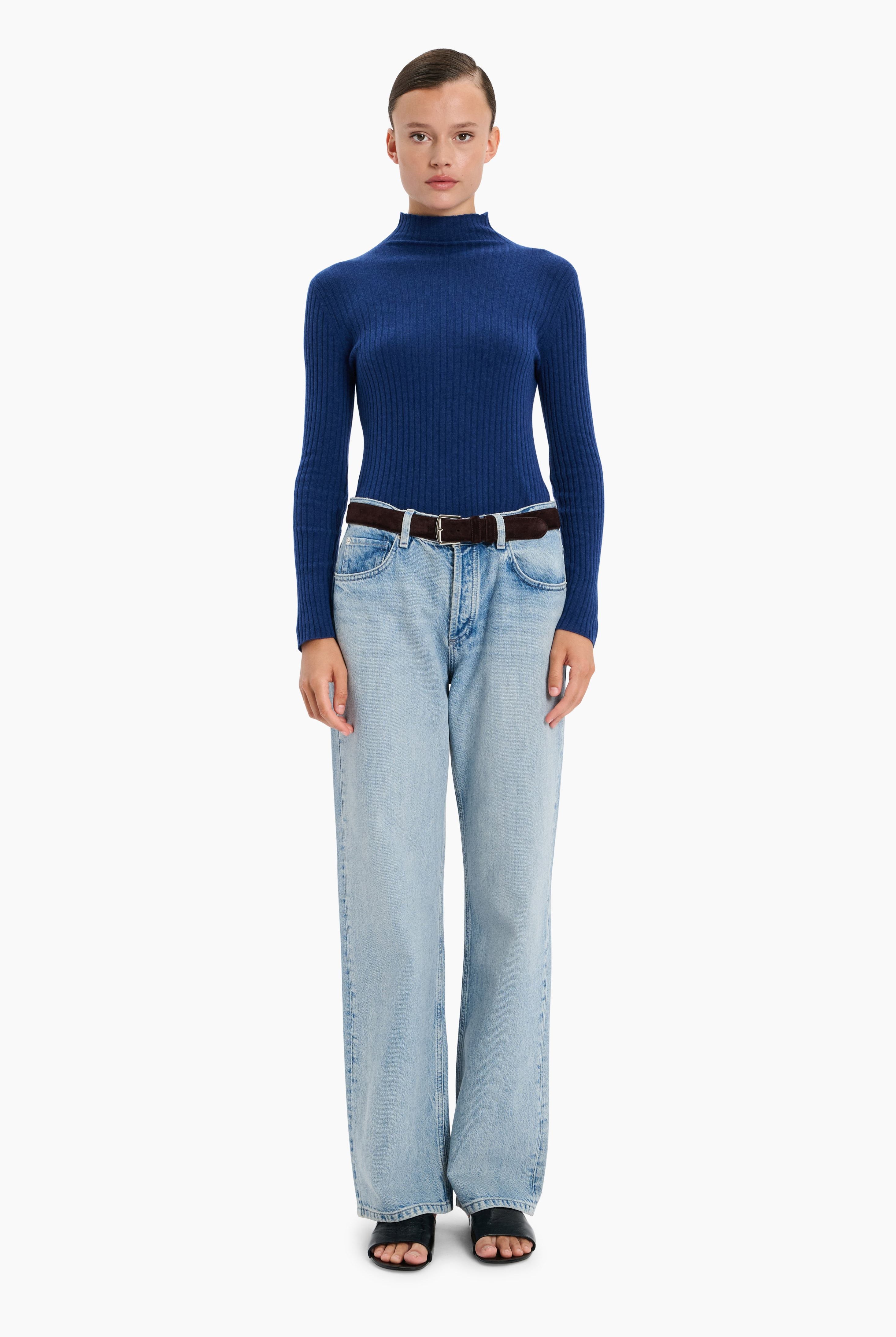 Ariana cashmere Sweater - Odyssey – front view