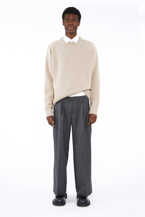 Mr Paddington Sweater - Taupe Marl