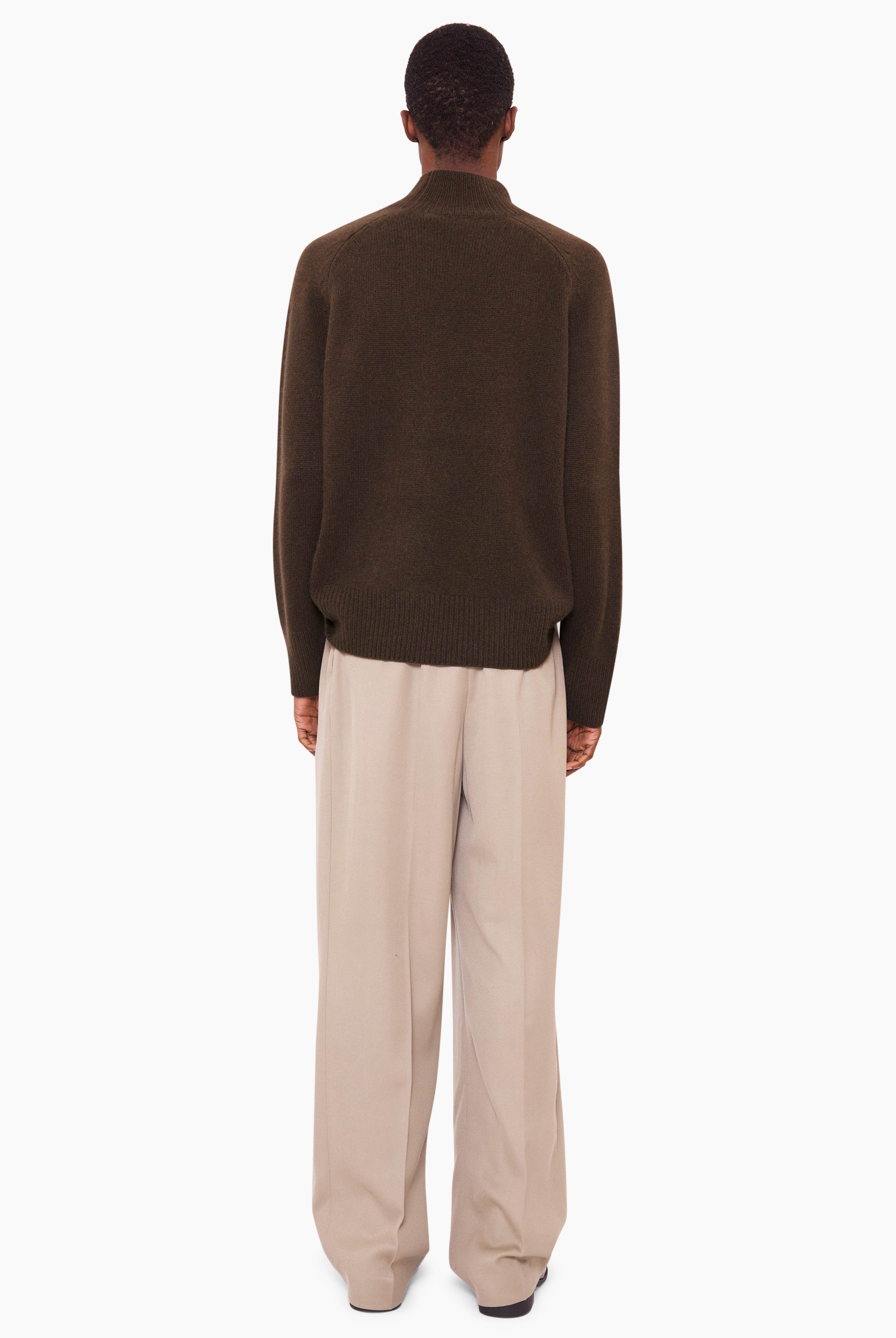 Mr Edith Grove cashmere Sweater - Ebony – back view