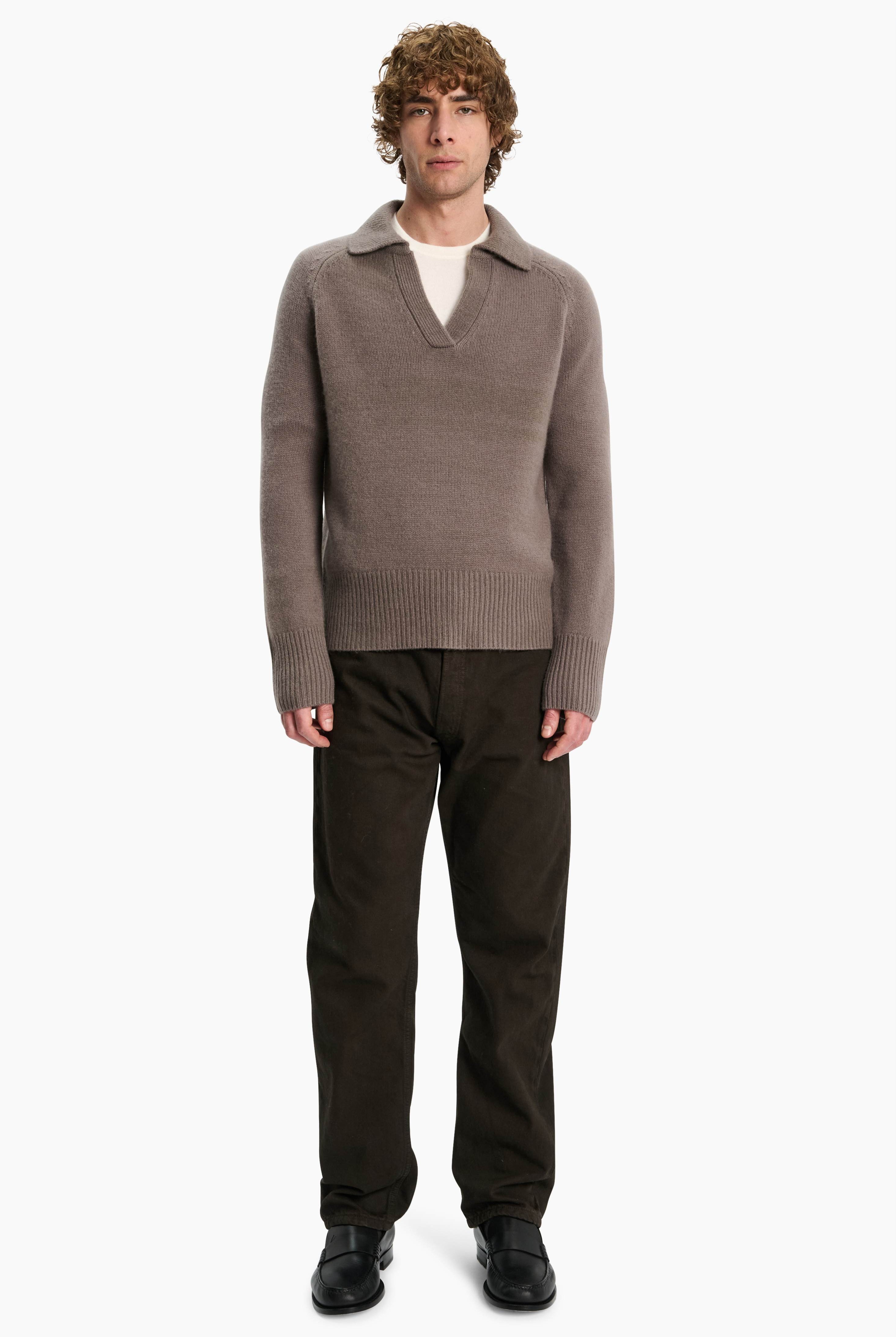 Mr Clifton Gate cashmere Sweater - Shiitake