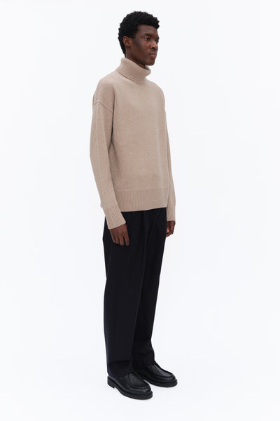 Mr World's End Jumper - Taupe Marl