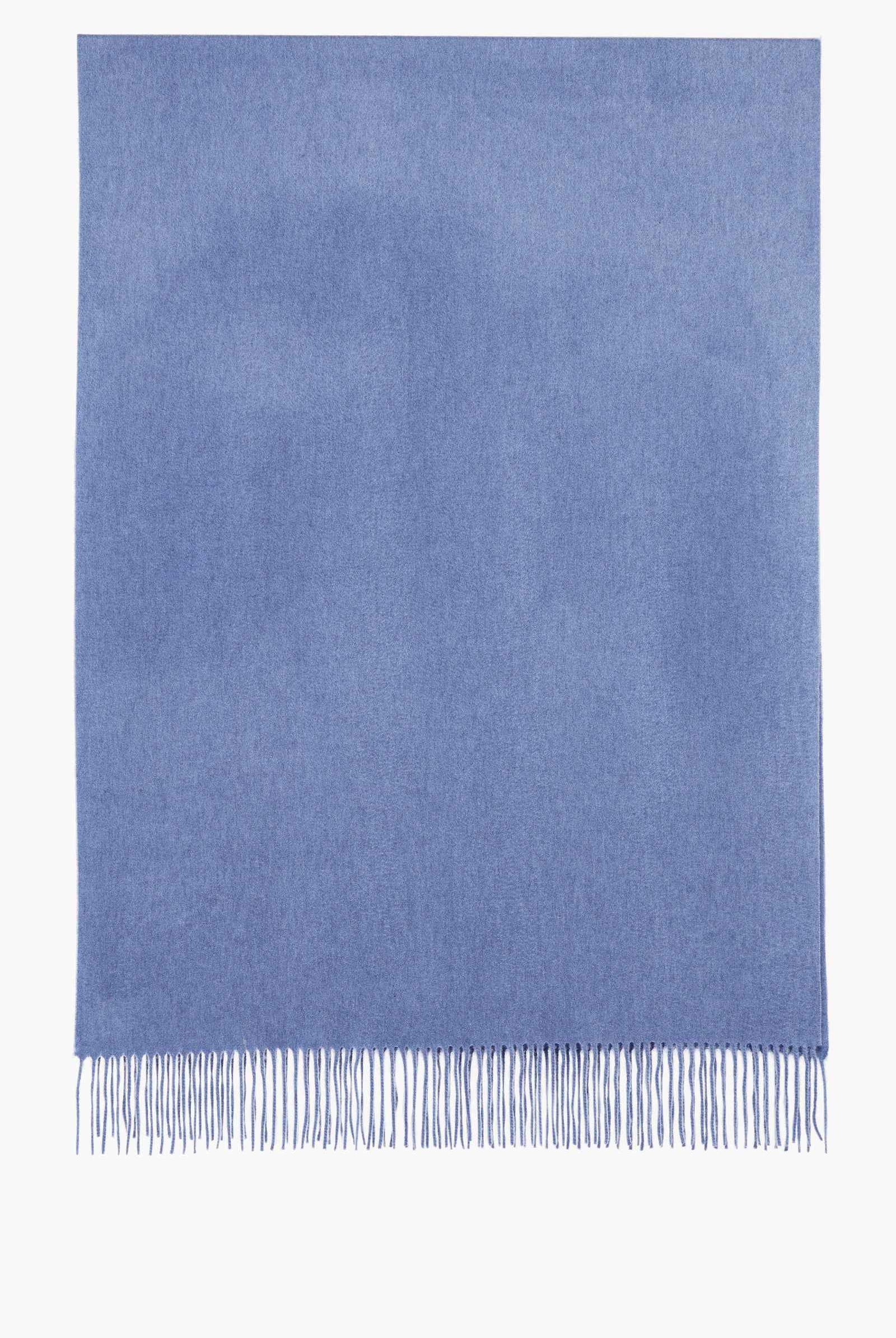 Natasha Cashmere Travel Blanket - Ocean Blue