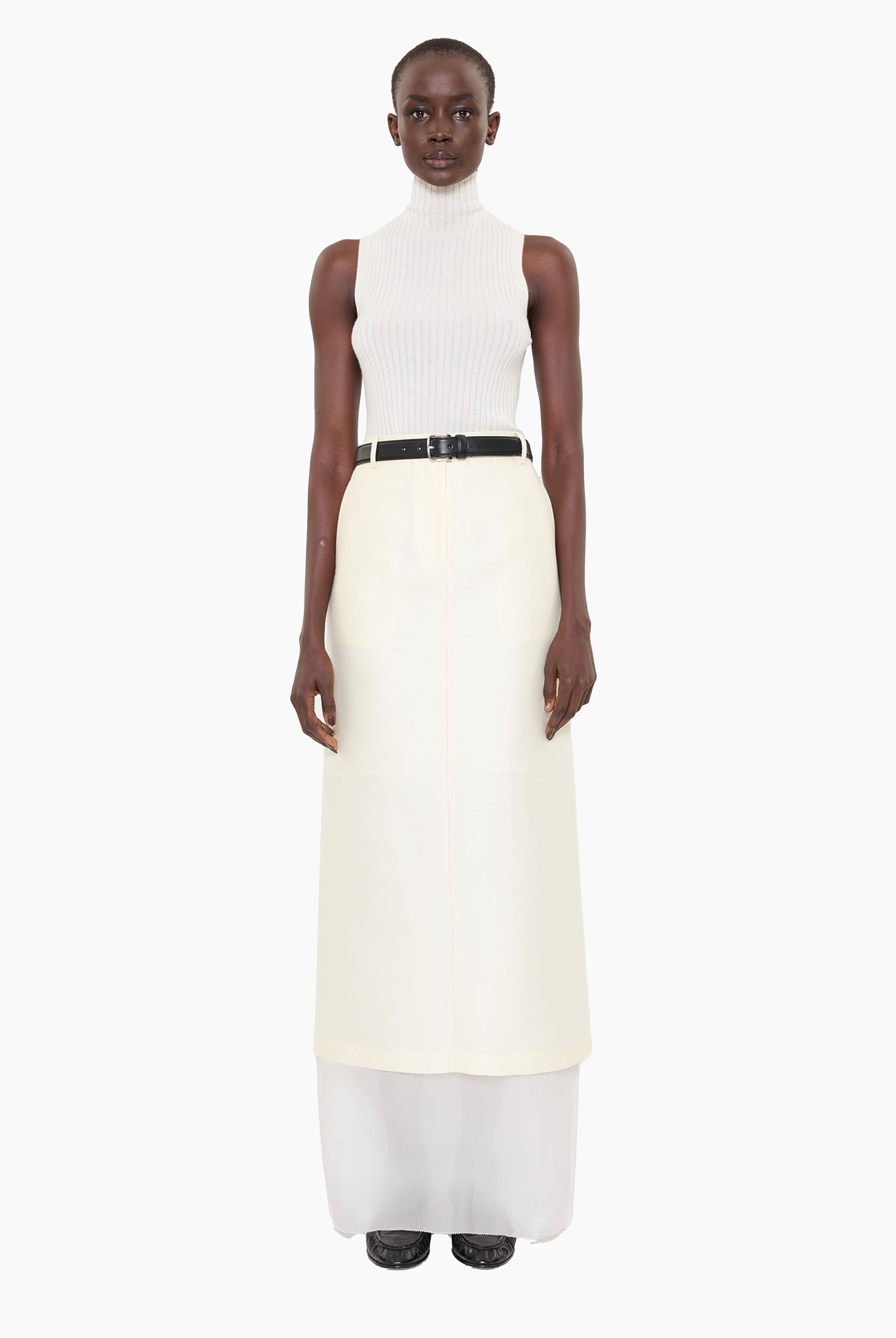Mika cashmere Vest - Ivory