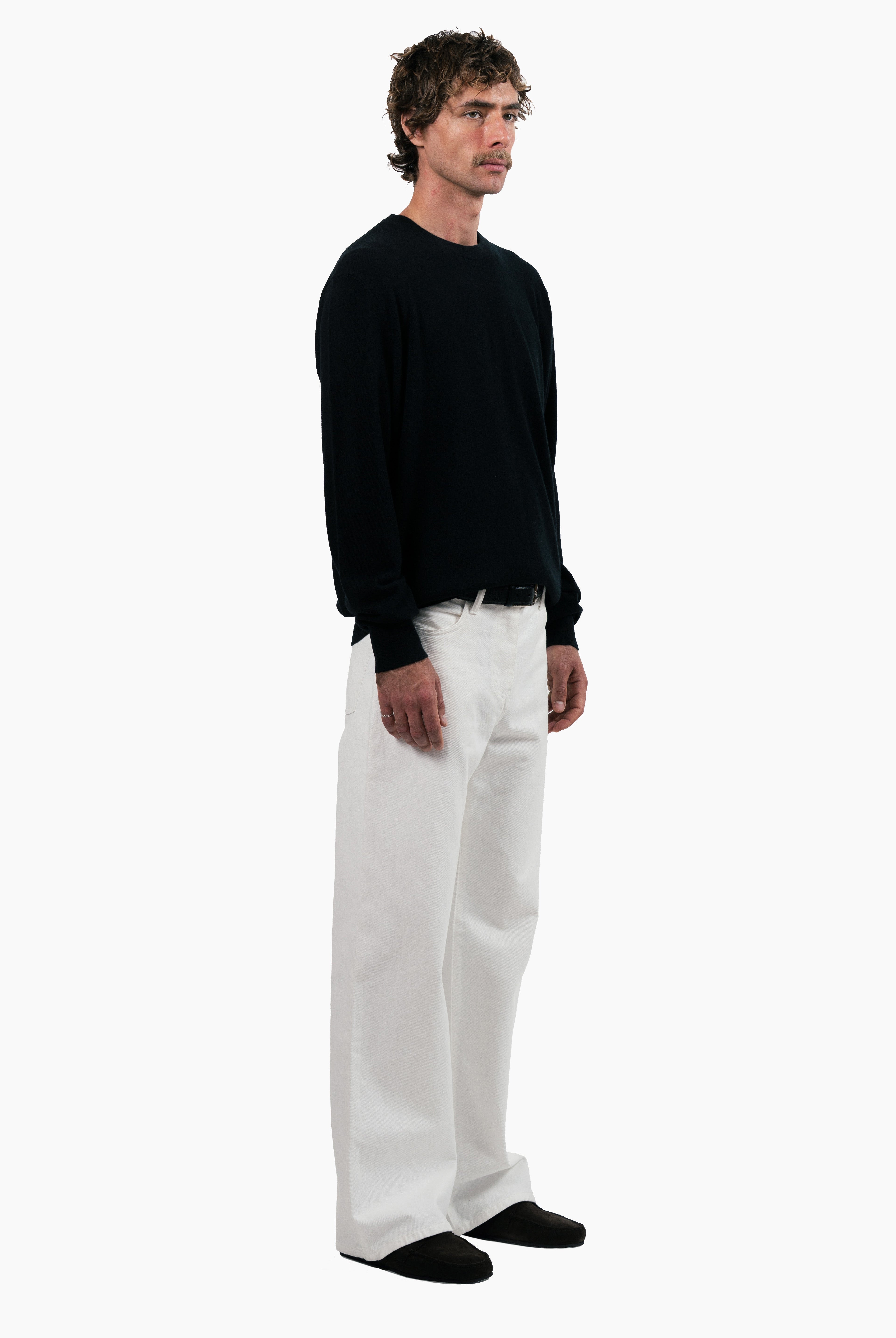 Mr Tom cashmere Sweater - Black – side view