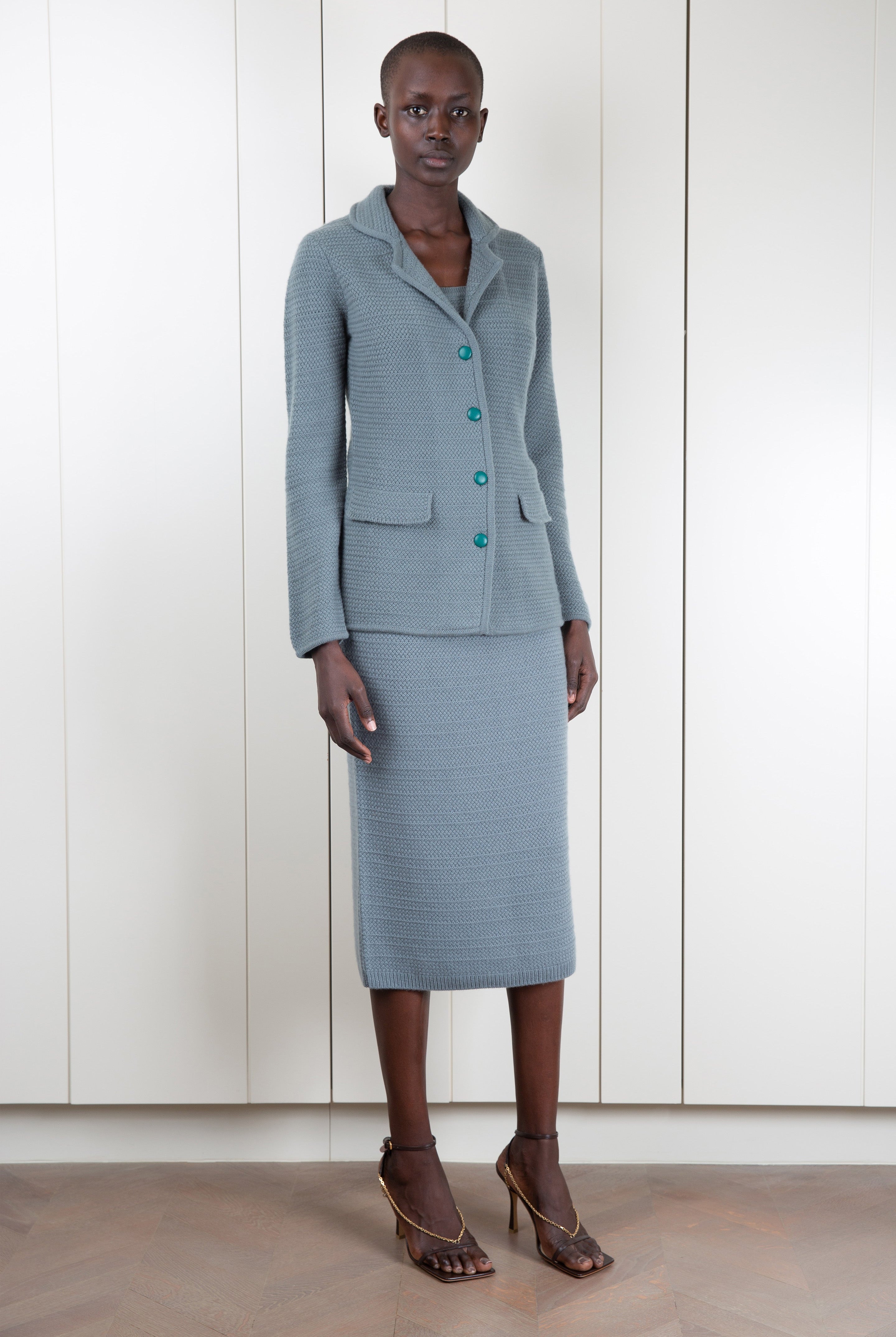 KNCD2348 Carnaby Sage Green Front