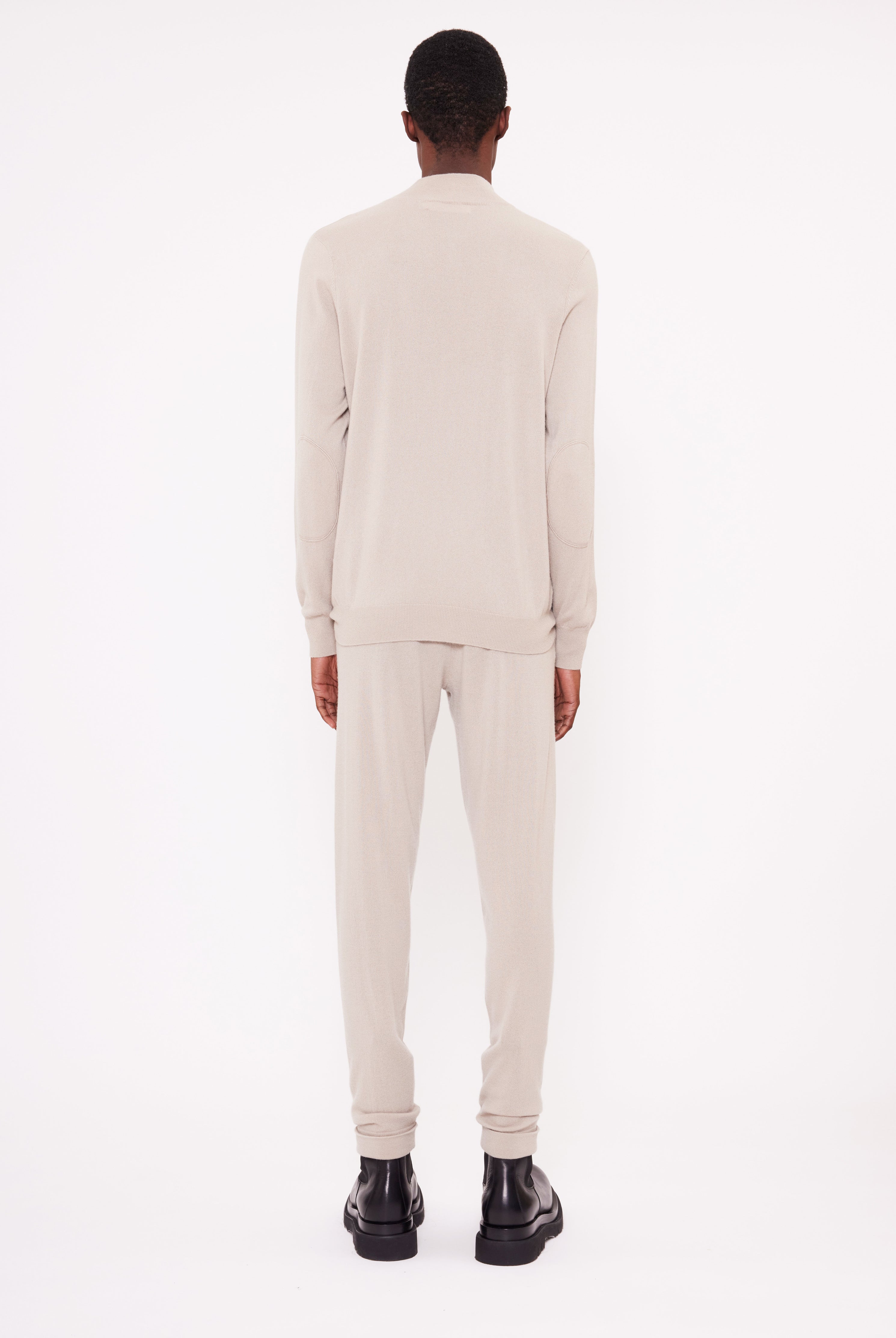 Mr Fenchurch cashmere Sweater - Plaza Taupe