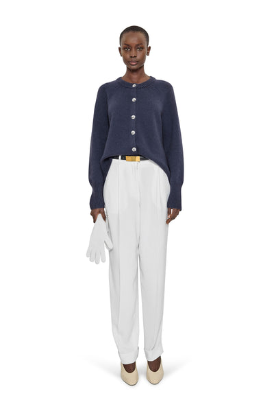 Belgravia Cardigan - Washed Indigo