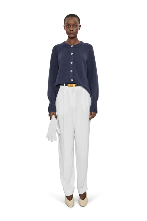 Belgravia Cardigan - Washed Indigo