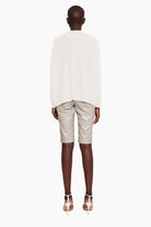 Bailey cashmere Sweater - Ivory – back view