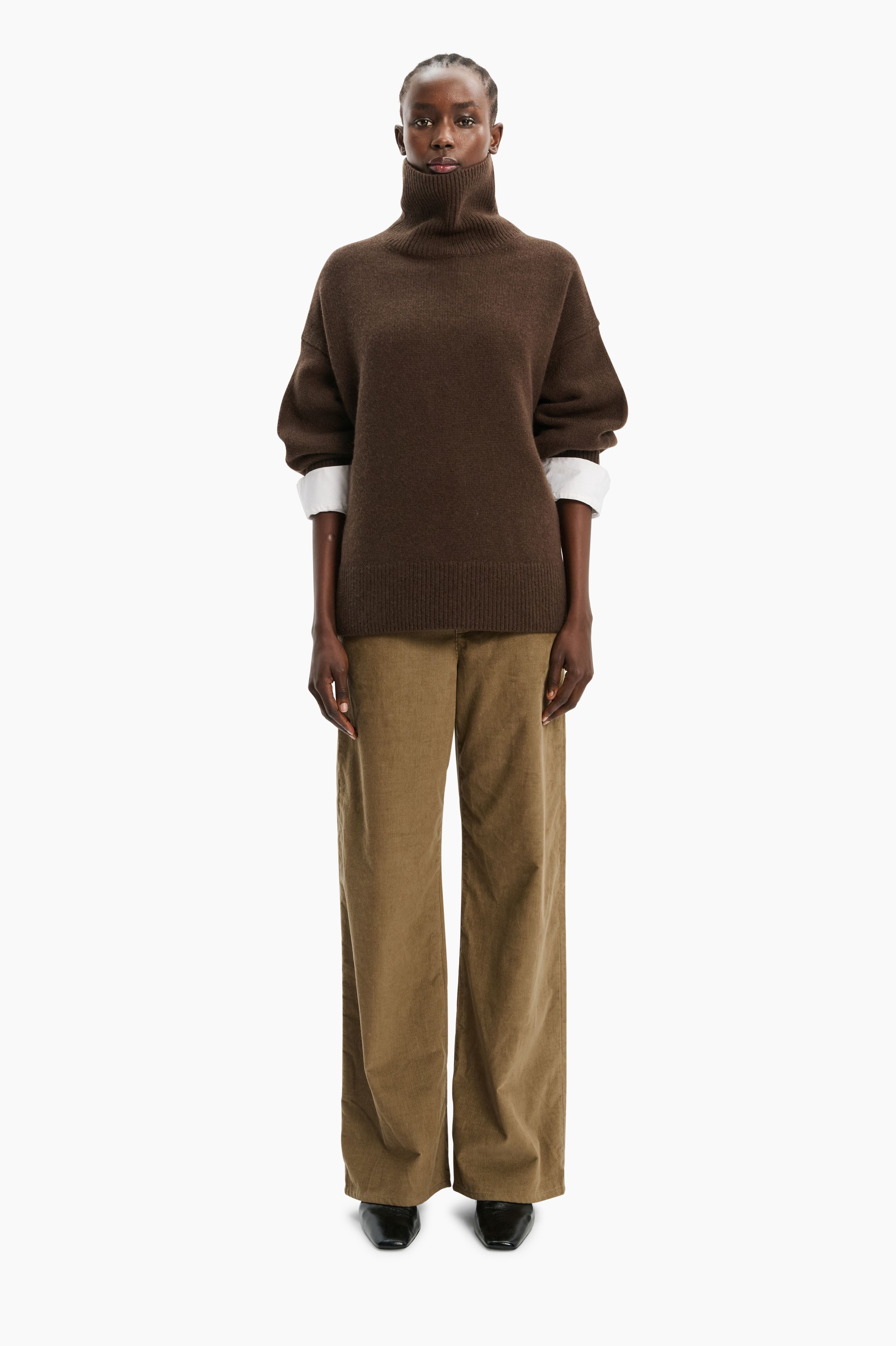 Andermatt cashmere Sweater - Ebony