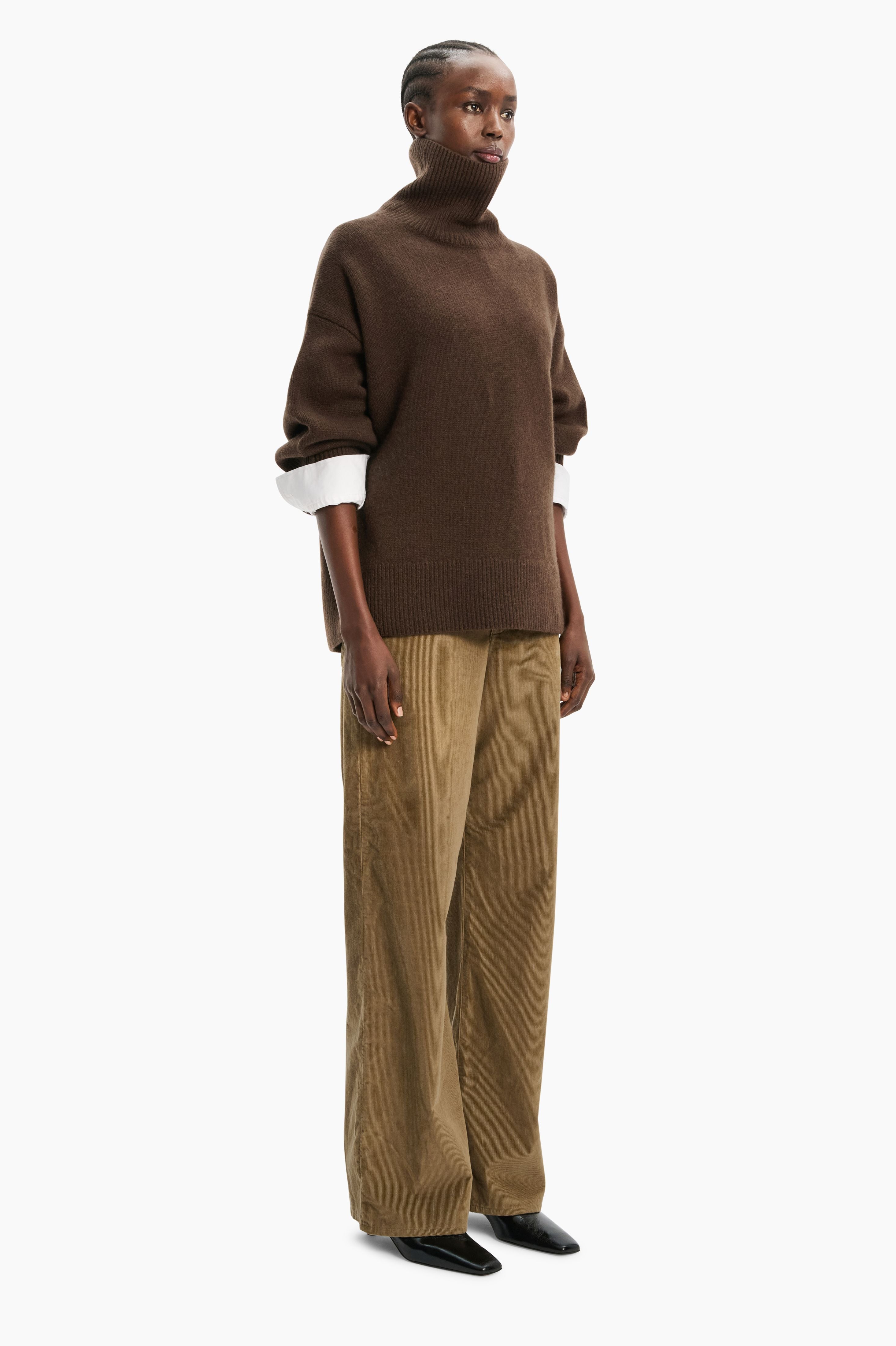 Andermatt cashmere Sweater - Ebony