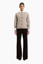 Belvedere cashmere Cardigan - Beige Melange