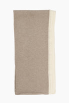 Maple cashmere Scarf - Beige Melange