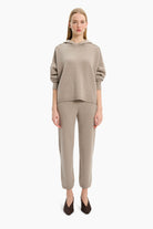Sarah cashmere Sweater - Beige Melange