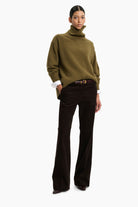 World's End cashmere Sweater - Highland Moss