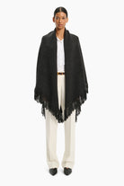 Duchess Poncho - Dark Charcoal
