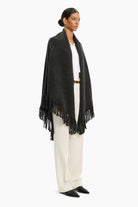 Duchess Poncho - Dark Charcoal
