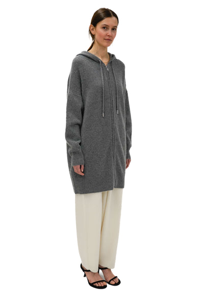 Isolde Cardigan - Granite Marl