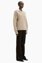 Estelle cashmere Sweater - Beige Melange