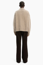 Estelle cashmere Sweater - Beige Melange