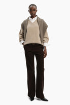 Estelle cashmere Sweater - Beige Melange