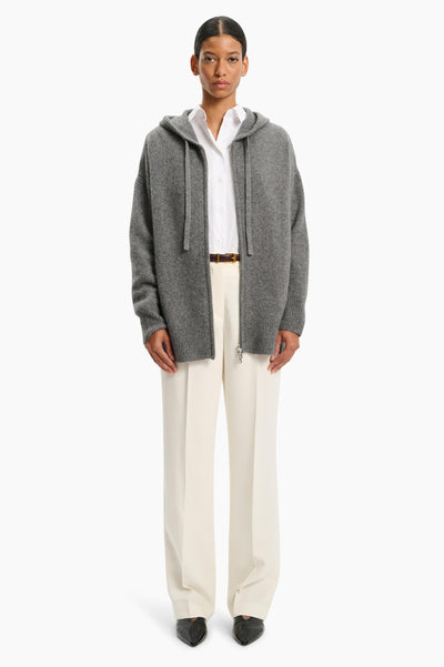 Isolde Cardigan - Granite Marl