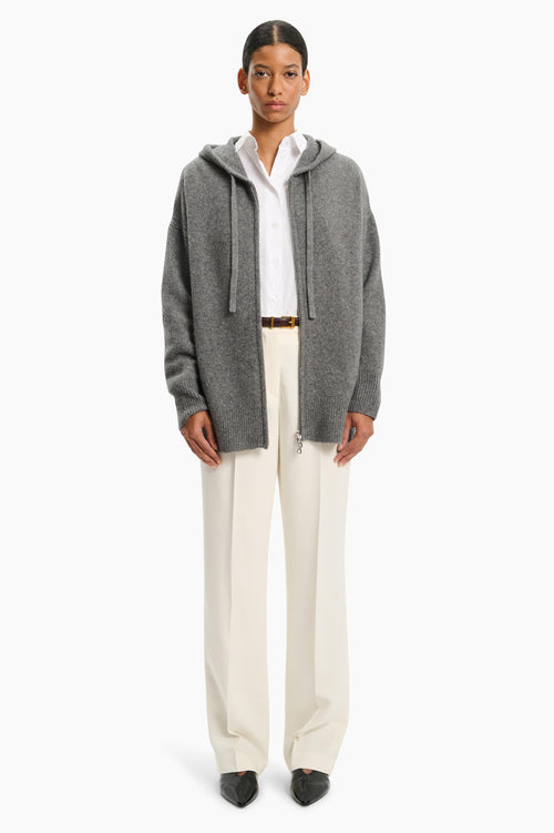 Isolde Cardigan - Granite Marl