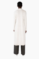 Belinda cashmere Cardigan - Ivory – back view