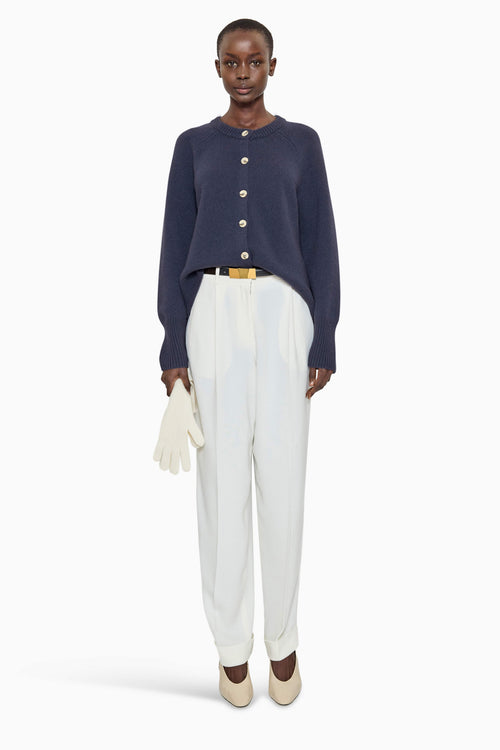 Belgravia Cardigan - Washed Indigo