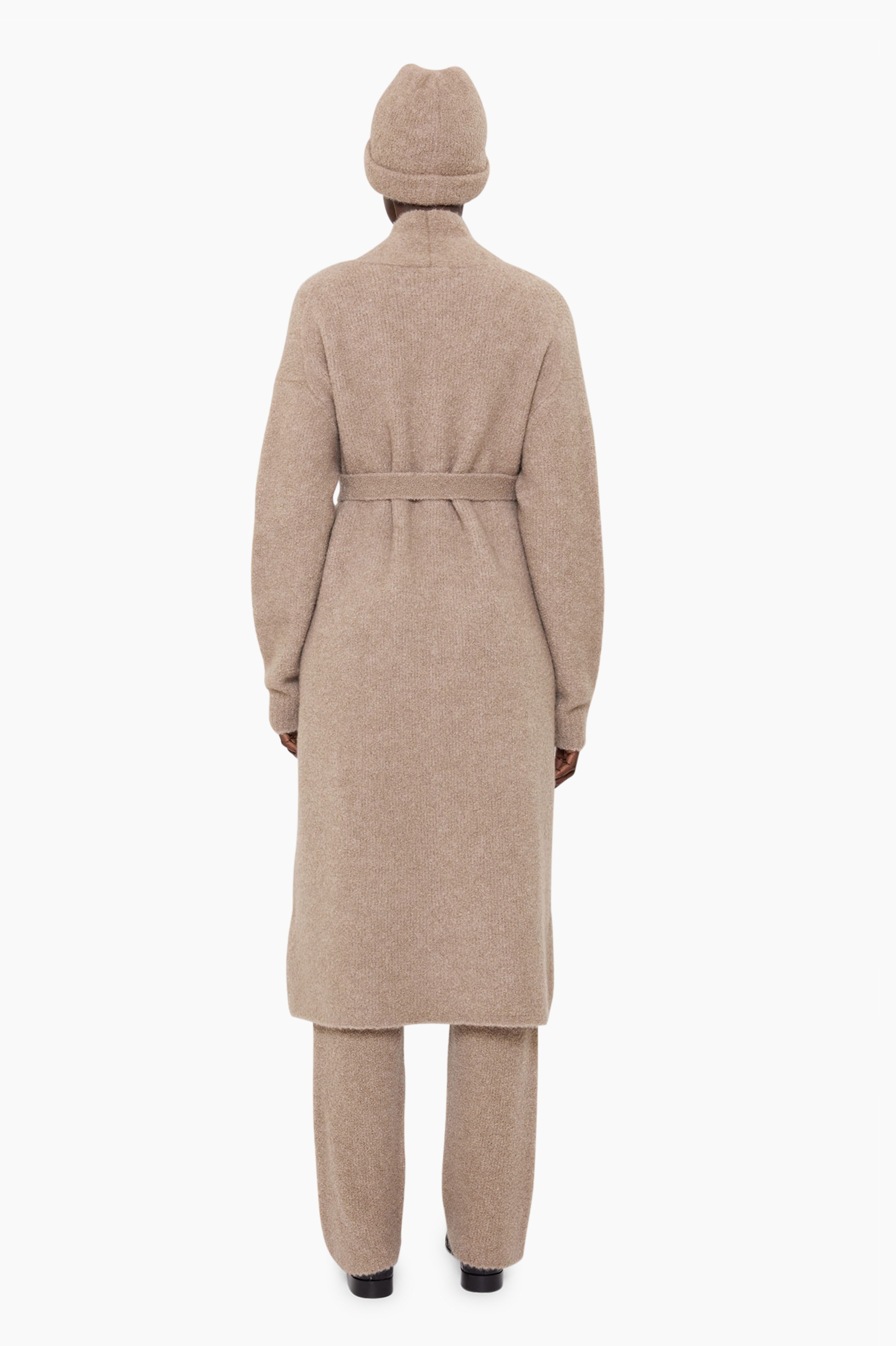 Kennedy cashmere Cardigan - Tengger – back view