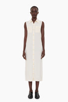 Oakley cashmere Dress - Ivory – front view